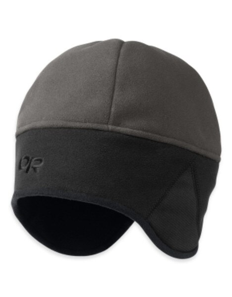 Outdoor Research Wind Warrior Hat in Charcoal and Black